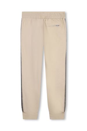 pantalone in cotone beige LANVIN KIDS | N30125258